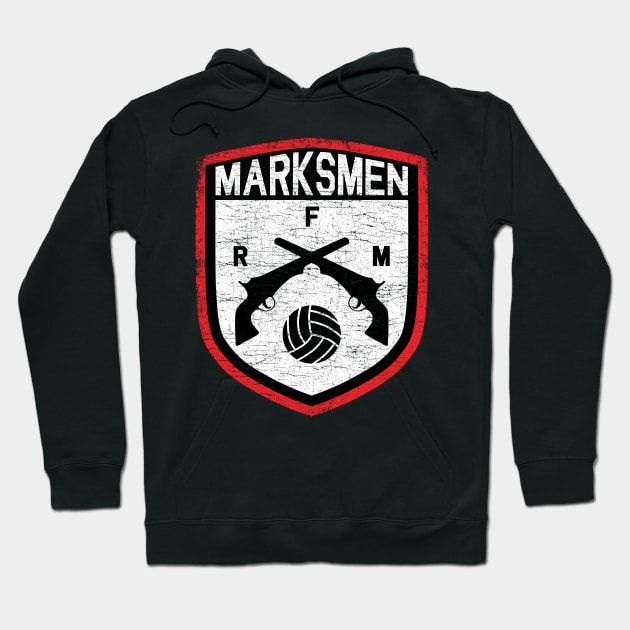 Fall River Marksmen Vintage Hoodie by zurcnami